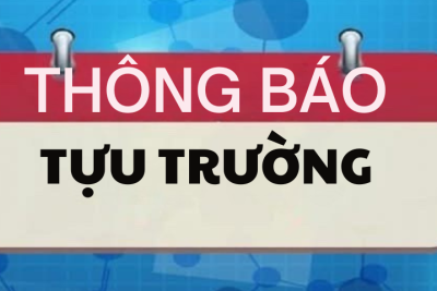 Thông báo tựu trường đối với học sinh lớp 10 năm học 2025-2026 (NCTr Online)