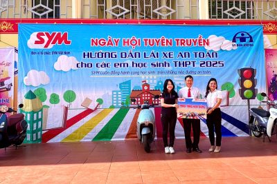 Ngày Hội tuyên truyền hướng dẫn lái xe an toàn cho các em học sinh THPT năm 2025 (NCTr Online)